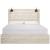 Cambeck MDF/Wood Veneer Panel Bedroom Set w/2 Storage Drawers