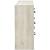 Cambeck MDF/Wood Veneer Panel Bedroom Set w/4 Storage Drawers