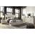 Cambeck MDF/Wood Veneer Panel Bedroom Set w/4 Storage Drawers