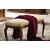 Treviso Fabric/Wood Bench