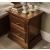 Treviso Wood Nightstand w/2 Drawers