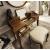 Treviso Wood Vanity Table w/3 Drawers