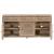 Cane Wood Media Sideboard w/3 Drawers & 3 Doors