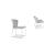 Capri Sled Dining Chair w/Metal Base