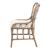 Caprice Rattan/MDF/Fabric Dining Chair