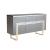 Carlino Marble/Metal 3 Door Console