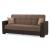 Armada Chenille Fabric/PU Living Room Set