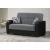 Armada X Fabric/PU Convertible Loveseat