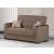 Armada X Fabric Convertible Loveseat