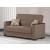 Armada X Fabric/PU Living Room Set