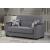 Armada X Fabric/PU Convertible Loveseat