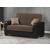 Armada X Fabric/PU Convertible Loveseat