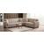 Barato Large L-Shaped Sectional Sofa with Channel Tufting and Plaid Pillows, Compostion 1