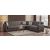 Barato Large L-Shaped Sectional Sofa with Channel Tufting and Plaid Pillows, Compostion 1