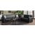 Barato Large L-Shaped Sectional Sofa with Channel Tufting and Plaid Pillows, Compostion 1