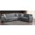 Barato Large L-Shaped Sectional Sofa with Channel Tufting and Plaid Pillows, Compostion 1