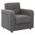 Harmony Fabric Convertible Sleeper Chair