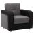 Harmony Fabric/PU Convertible Sectional Living Room Set