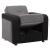 Harmony Fabric/PU Convertible Sectional Living Room Set