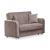 Joker Elegance Fabric Convertible Loveseat
