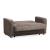 Joker Elegance Fabric Convertible Loveseat