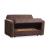 Joker Elegance Fabric Convertible Loveseat