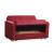 Joker Elegance Fabric Convertible Loveseat