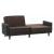 Leo Fabric/PU Convertible Sofabed