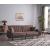 Leo Fabric/PU Convertible Sofabed
