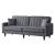 Leo Chenille Fabric Convertible Sofabed