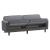 Leo Fabric/PU Convertible Sofabed