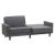 Leo Chenille Fabric Convertible Sofabed