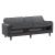 Leo Microfiber Fabric Convertible Sofabed