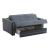 Mondomax Fabric Convertible Loveseat