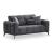 Modena Polyester Convertible Loveseat