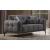 Modena Polyester Convertible Loveseat