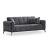 Modena Polyester Convertible Sofa