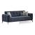 Modena Polyester Convertible Living Room Set