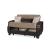 Molina Fabric Convertible Loveseat