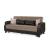 Molina Microfiber Fabric Convertible Sofabed
