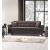Proline Fabric/Leatherette Convertible Sofa