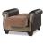 Proline Fabric/Leatherette Convertible Living Room Set