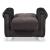 Proline Fabric/Leatherette Convertible Chair