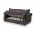 Proline Fabric/Leatherette Convertible Living Room Set