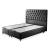 Casabed PU Tufted Platform Full Size Bed