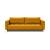 Cassius Deluxe Excess Lounger Fabric Sofa Bed w/Chrome Legs