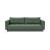 Cassius Deluxe Excess Lounger Fabric Sofa Bed w/Chrome Legs