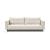 Cassius Deluxe Excess Lounger Fabric Sofa Bed w/Chrome Legs