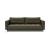 Cassius Deluxe Excess Lounger Fabric Sofa Bed w/Chrome Legs