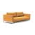 Cassius Deluxe Excess Lounger Fabric Sofa Bed w/Chrome Legs